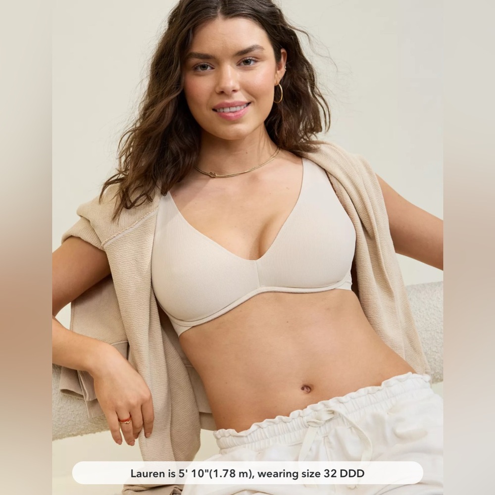 Aerie SMOOTHEZ Rib Unlined Bra